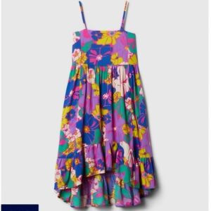 GAP Purple Pink Pleated Sundress